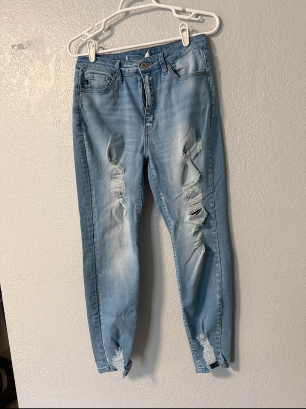 KanCan Light Blue Distressed Skinny Jeans